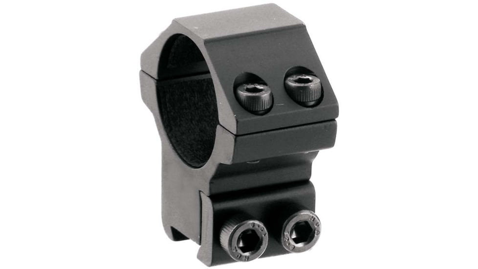 Leapers UTG ACCUSHOT 1in/2PCs Medium Profile Airgun Rings, Black, RGPM-25M4
