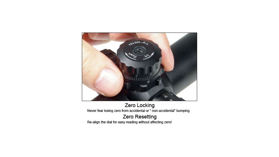 Leapers UTG AccuShot 30mm Tube 4-16x44 IE Rifle Scope w/AO Mildot, EZ-TAP &amp; Rings SCP3-U416AOIEW