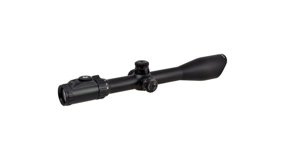 Leapers UTG AccuShot 30mm Tube 4-16x44 IE Rifle Scope w/AO Mildot, EZ-TAP &amp; Rings SCP3-U416AOIEW