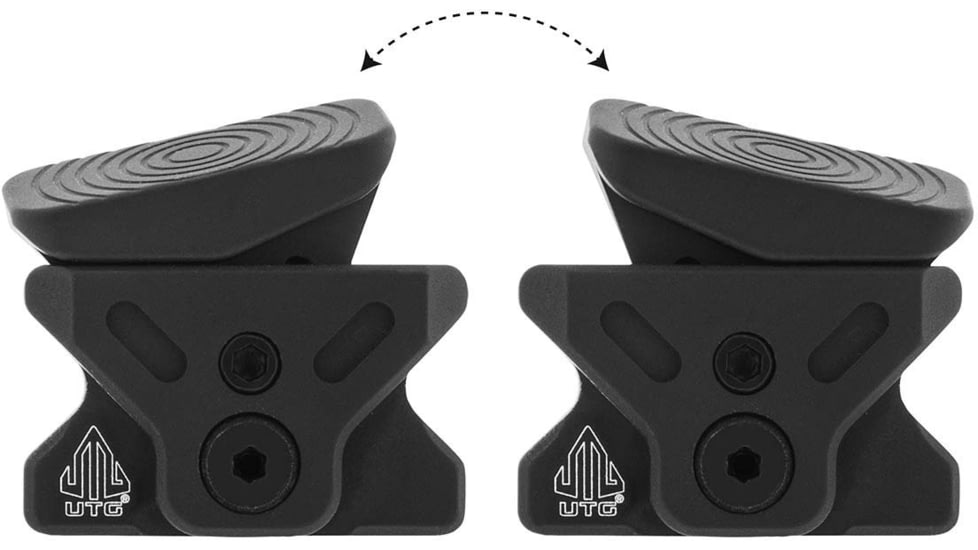Leapers UTG Angled Index Mount, M-LOK, Matte Black, TL-TRM01