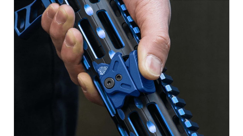 Leapers UTG Angled Index Mount, M-LOK, Matte Blue, TL-TRM01B