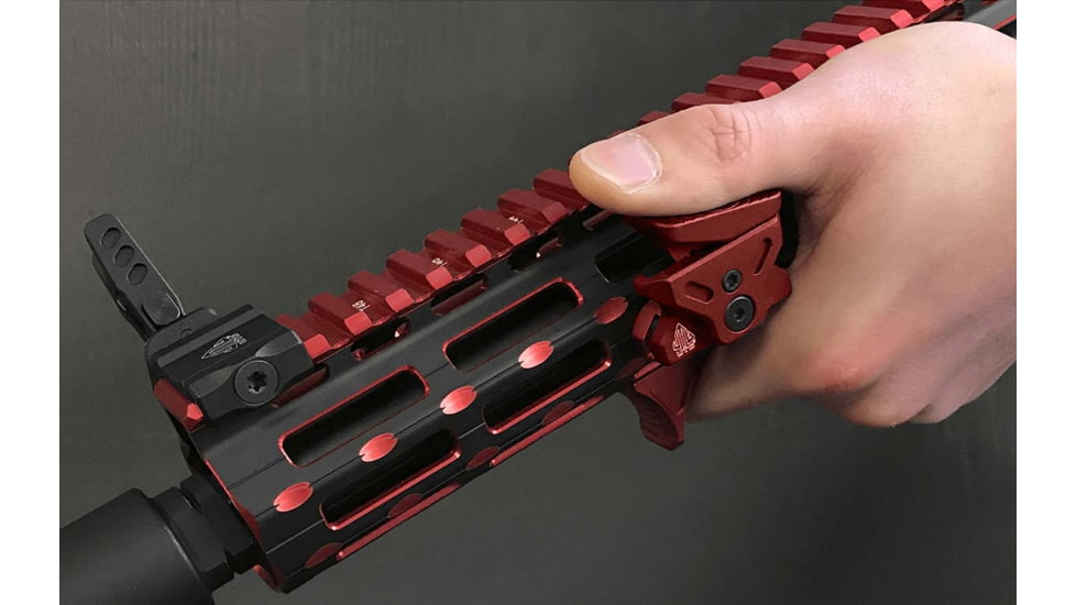 Leapers UTG Angled Index Mount, M-LOK, Matte Red, TL-TRM01R