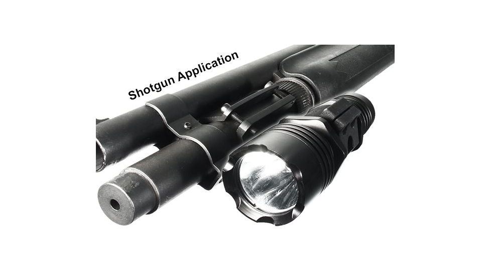 Leapers UTG COP 200 Lumen LED Light, Single Battery, Handheld or QD Mount, _x000D_ LT-EL138