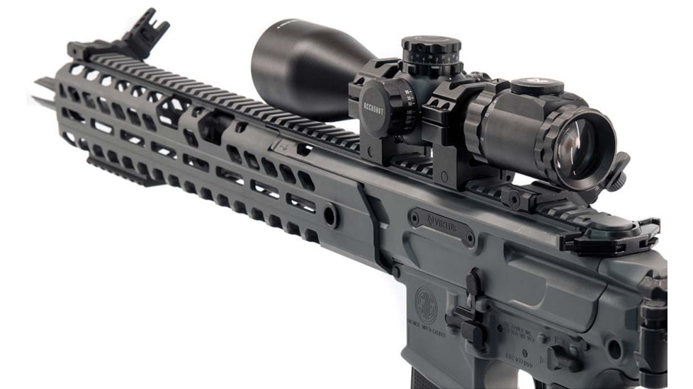 Leapers UTG OP3 Compact Scope, 4-16X44mm, 30mm Tube, AO, IE, Glass UMOA Reticle, Black, OP3-GM4164UMOA