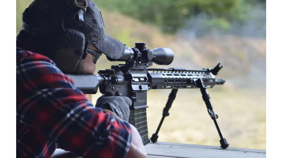 Leapers UTG OP3 Compact Scope, 4-16X44mm, 30mm Tube, AO, IE, Glass UMOA Reticle, Black, OP3-GM4164UMOA
