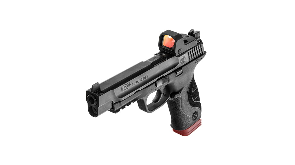 Leapers UTG OP3 Micro Red Dot Sights - Reflex, Red 4 MOA Single Dot, Adaptive Base, Black, OP-RDM20R