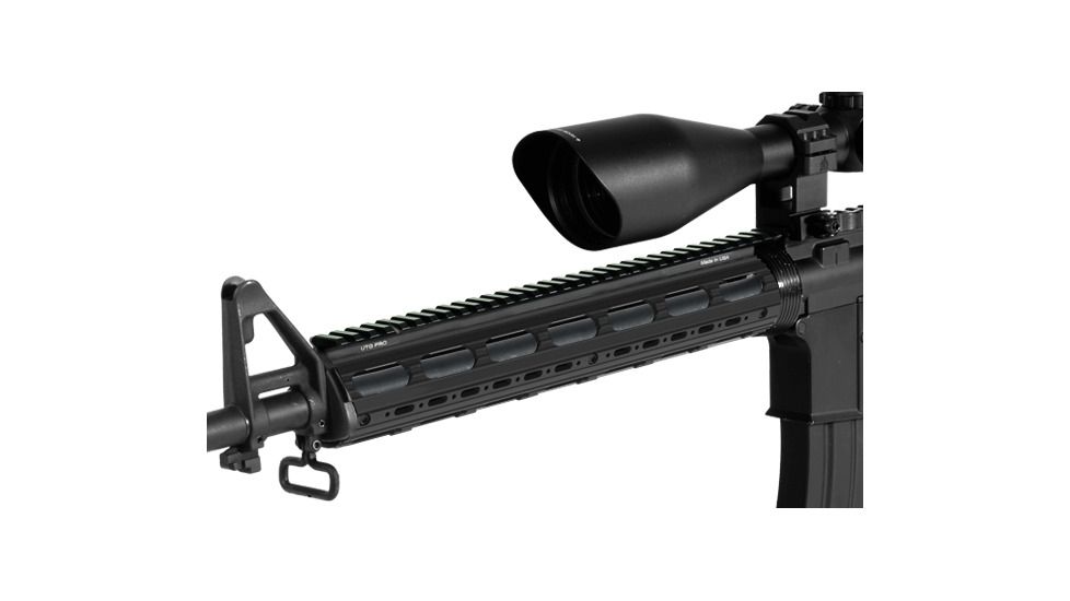 Leapers UTG PRO Model 4/15 Rifle Length Super Slim Drop-in Handguard, MTU003SS