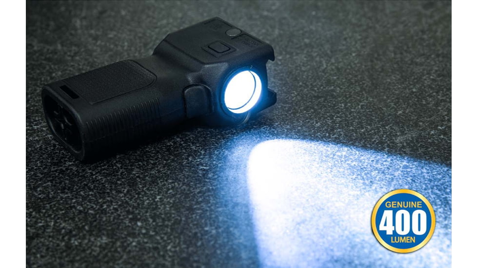 Leapers UTG Pro Polymer Grip Weapon Lights, 400 Lumen, Black, MT-EL223GX