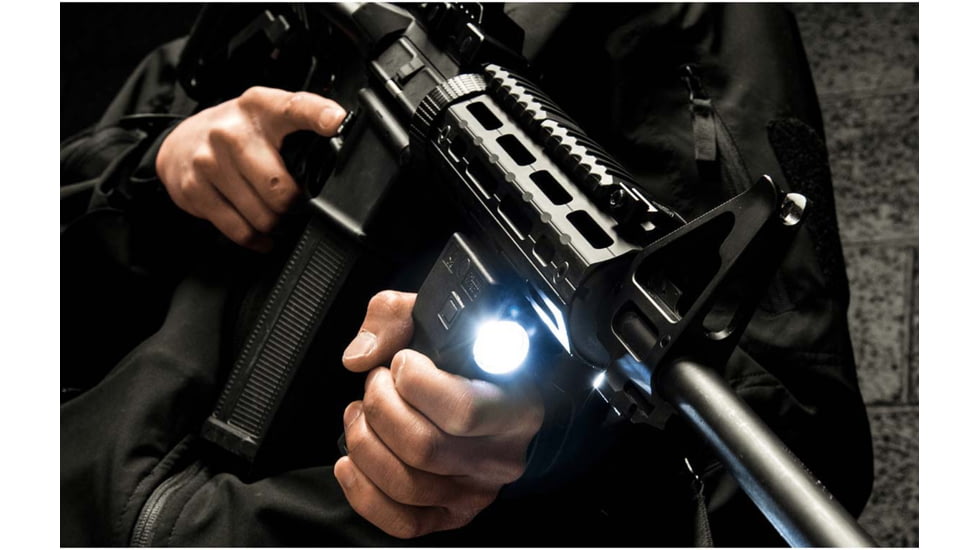 Leapers UTG Pro Polymer Grip Weapon Lights, 400 Lumen, Black, MT-EL223GX