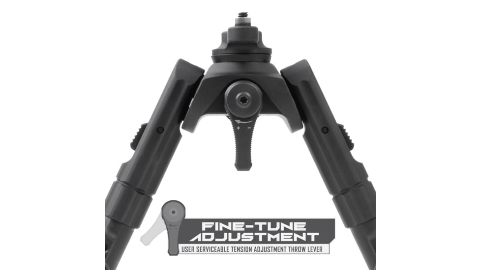 Leapers UTG UTG Recon 360 TL Bipod, 5.5in-7.0in Center Height, M-LOK, Black, TL-BPM02-B