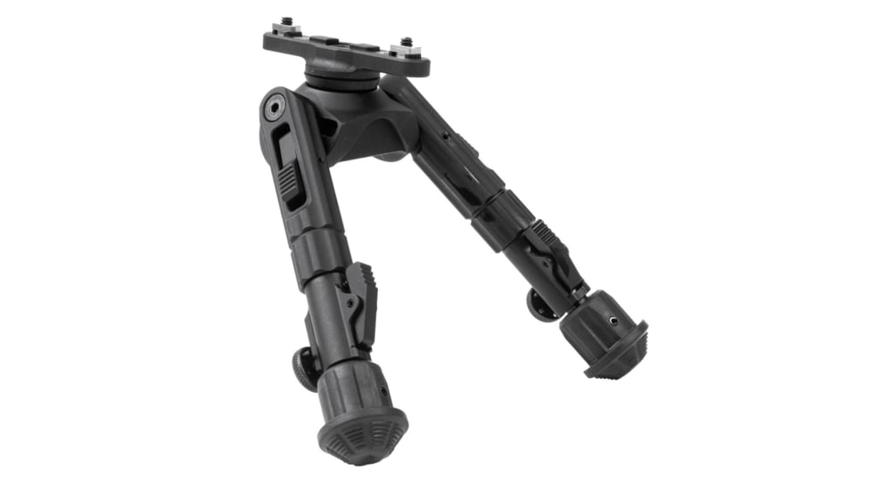 Leapers UTG Recon 360 TL Bipod, 5.5in-7.0in Center Height, M-LOK, Black, TL-BPM02-B