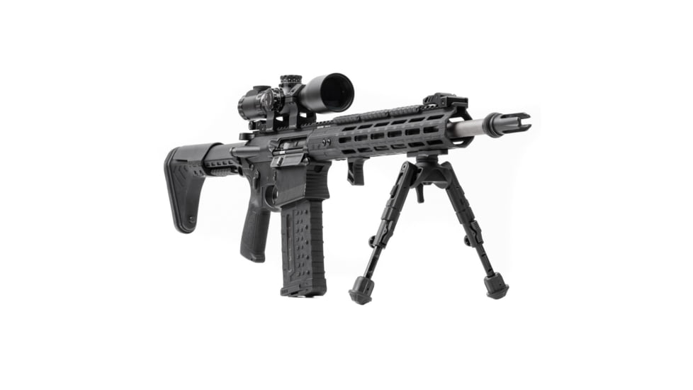 Leapers UTG Recon 360 TL Bipod, 5.5in-7.0in Center Height, M-LOK, Black, TL-BPM02-B