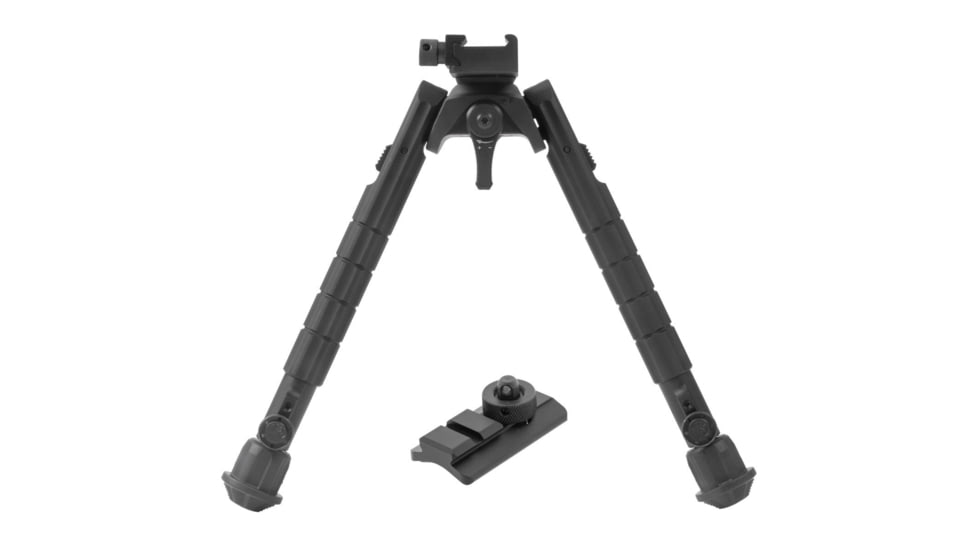 Leapers UTG UTG Recon 360 TL Bipod, 8in-12in Center Height, Picatinny, Black, TL-BP03-B
