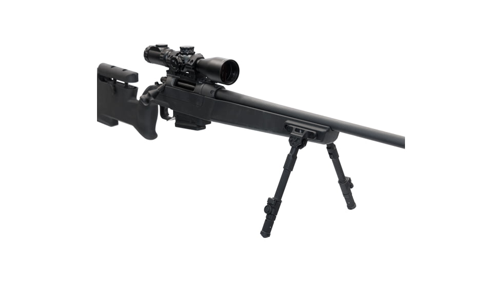 Leapers UTG Recon Flex II Bipod, 7in-9in Center Height, M-LOK, Black, TL-BPDM03