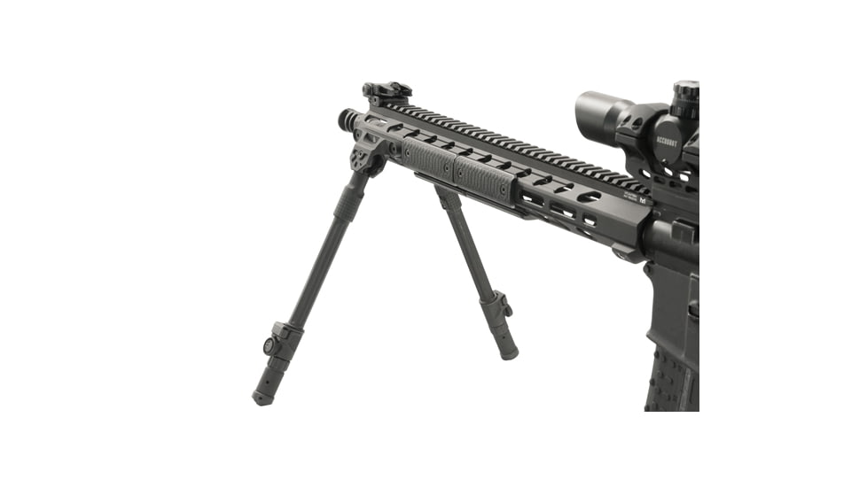 Leapers UTG Recon Flex II M-LOK Bipod, Center Height 9 in-12 in, Black, TL-BPDM04