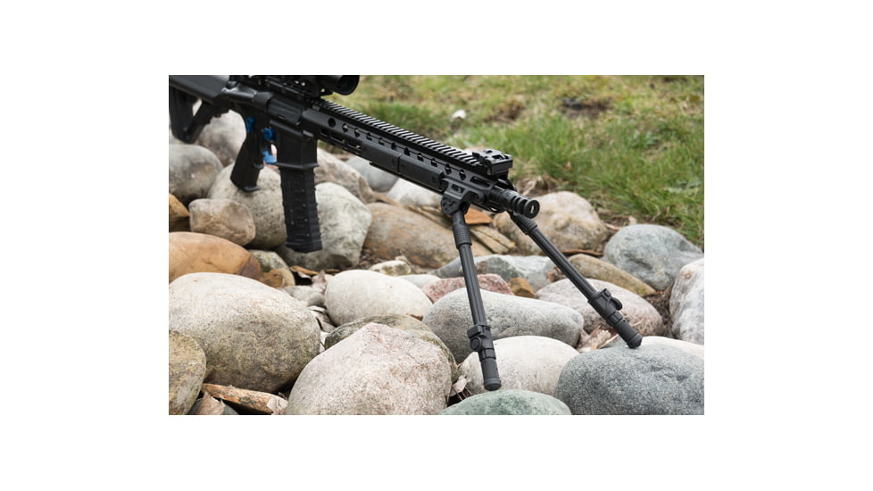 Leapers UTG Recon Flex II M-LOK Bipod, Center Height 9 in-12 in, Black, TL-BPDM04