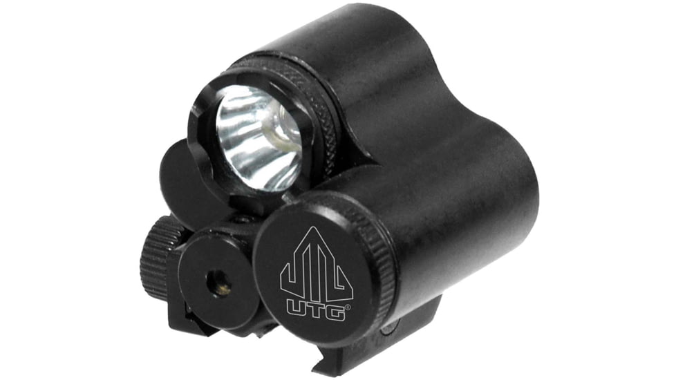 Leapers UTG Sub-compact LED Light and Aiming Adjustable Red Laser, Black, LT-ELP28R