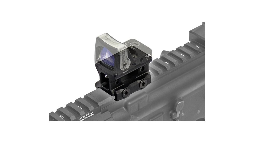 Leapers UTG Super Slim Picatinny RMR Mount, Absolute Co-witness, Black, MT-RMRAC