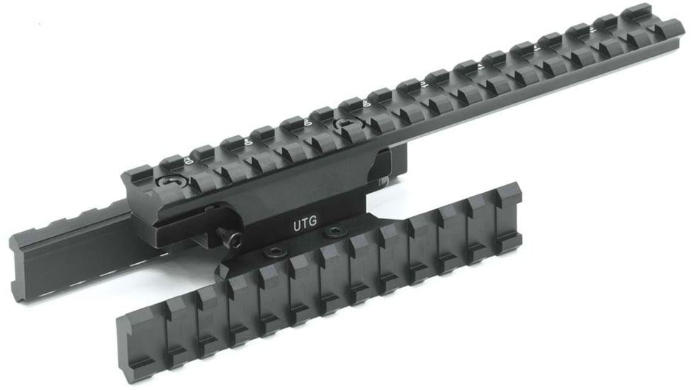 Leapers UTG Tactical Mosin Nagant Tri-Rail Mount, Black, No Gunsmithing, MNT-MNTR01