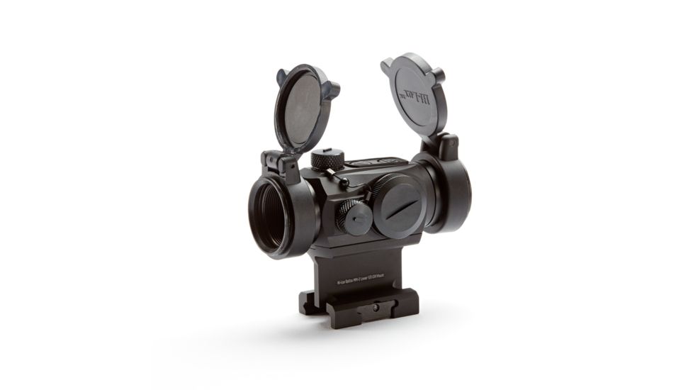 Hi-Lux Micro-Max B-Dot Gen2 Digital MM-2 Red Dot Sight w/Lower 1/3 Co-Witness Mount, Matte Black MM-2-L1/3