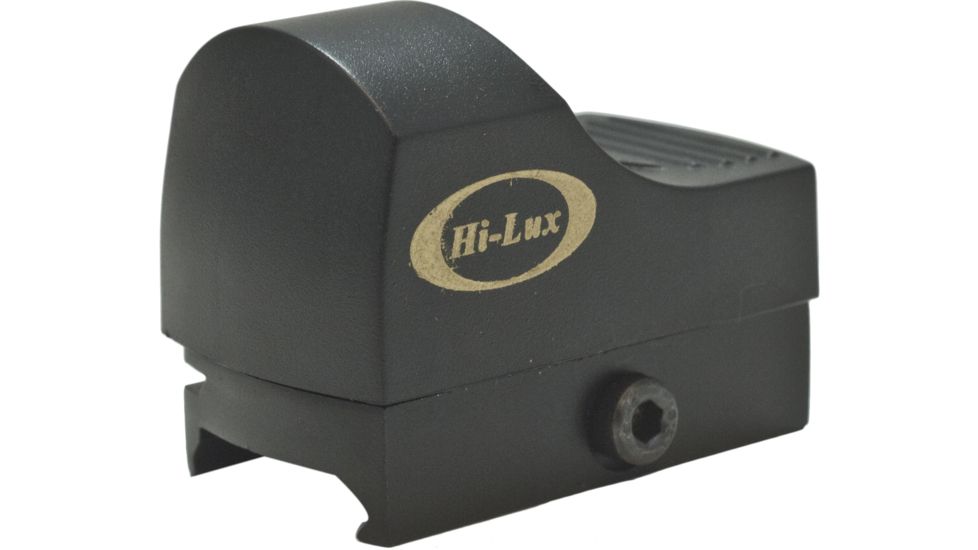 Hi-Lux Optics Tac-Dot 21X16Mm Tactical Red Dot Sight W/Integral Mount 4Moa Dot Size, Matte Black, Small ESTD2116