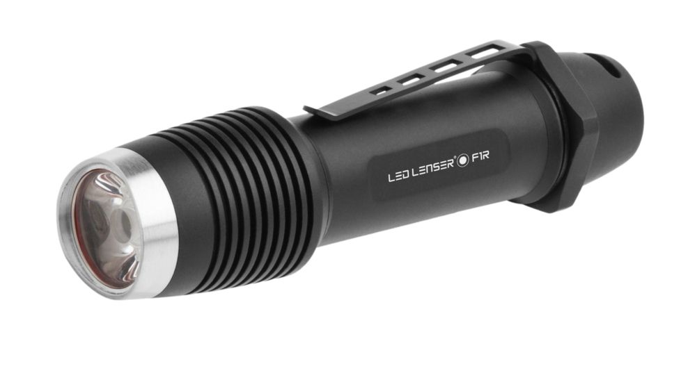 LED LENSER F1R 1000Lumens LED Flashlight, BLACK 880224