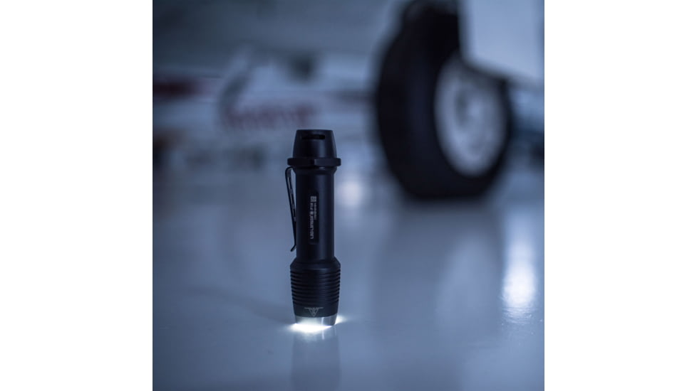 LED Lenser F1R Li-Ion Rechargeable LED Flashlight, 1000 Lumens, Clamshell, Black, 880225