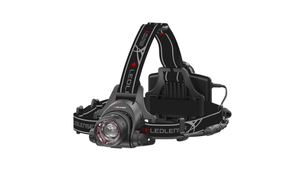 LED Lenser H14R.2 Li-Ion Rechargeable LED Headlamp, 1000 Lumens, Clamshell, Black, 880143
