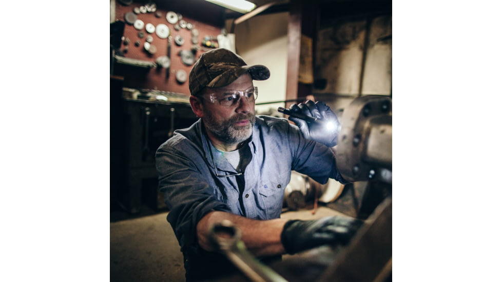 LED Lenser I6 Li-Ion Rechargeable LED Pen Light, 120 Lumens, Box, Black, 880318