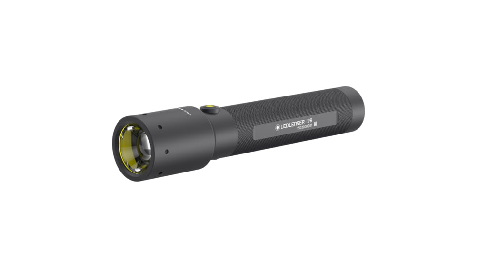 LED Lenser I9R Li-Ion Rechargeable LED Flashlight, 400 Lumens, Box, Black, 880323