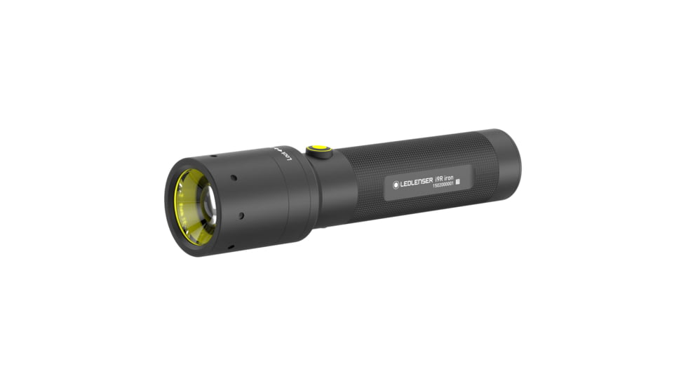 LED Lenser I9RI Li-Ion Rechargeable LED Flashlight, 400 Lumens, Box, Black, 880324