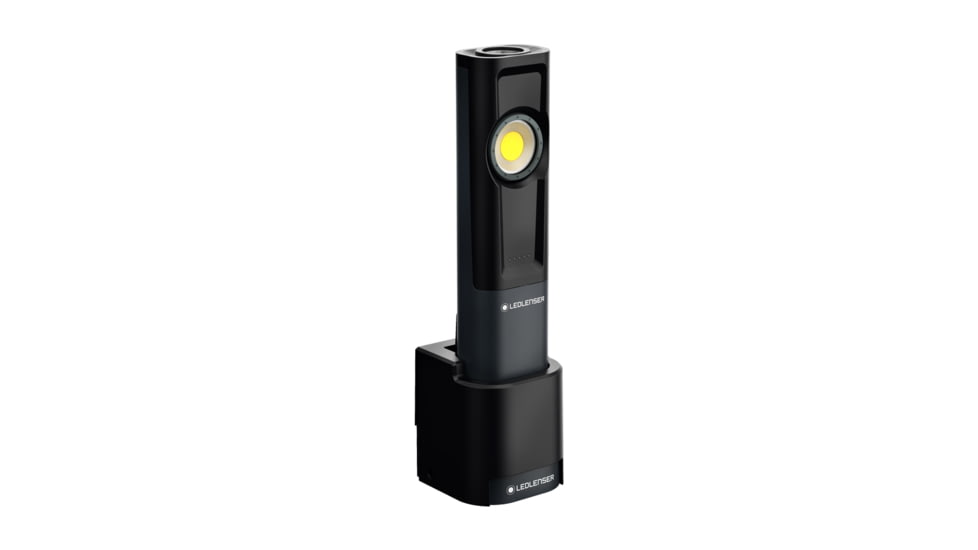 LED Lenser IW7R Li-Ion Rechargeable LED Work Light, 600 Lumens, Box, Black, 502005
