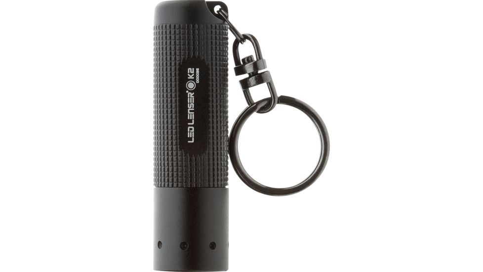 LED Lenser K2 Keychain Flashlight, Black 880103