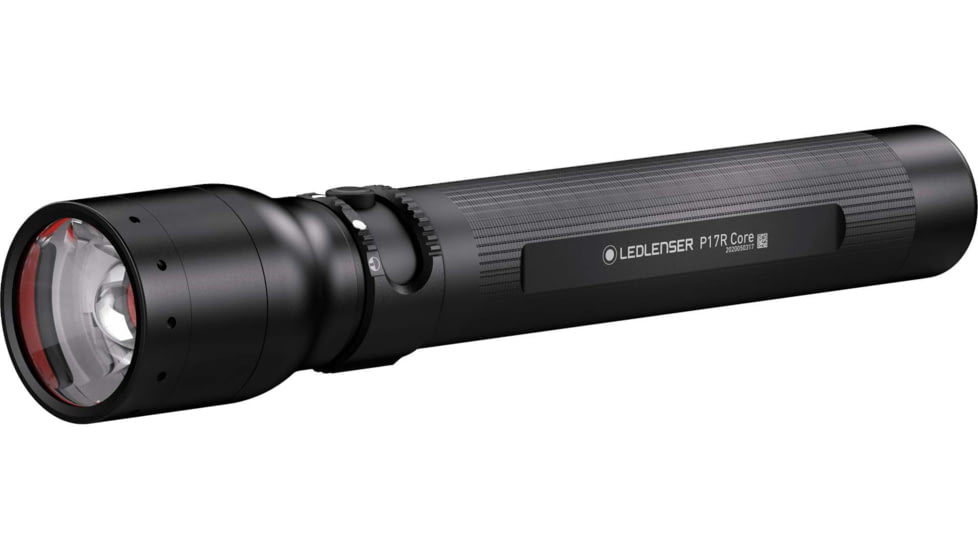 LED Lenser P17R Core Flashlight, LiFeP04 6.4V, Black, 880512