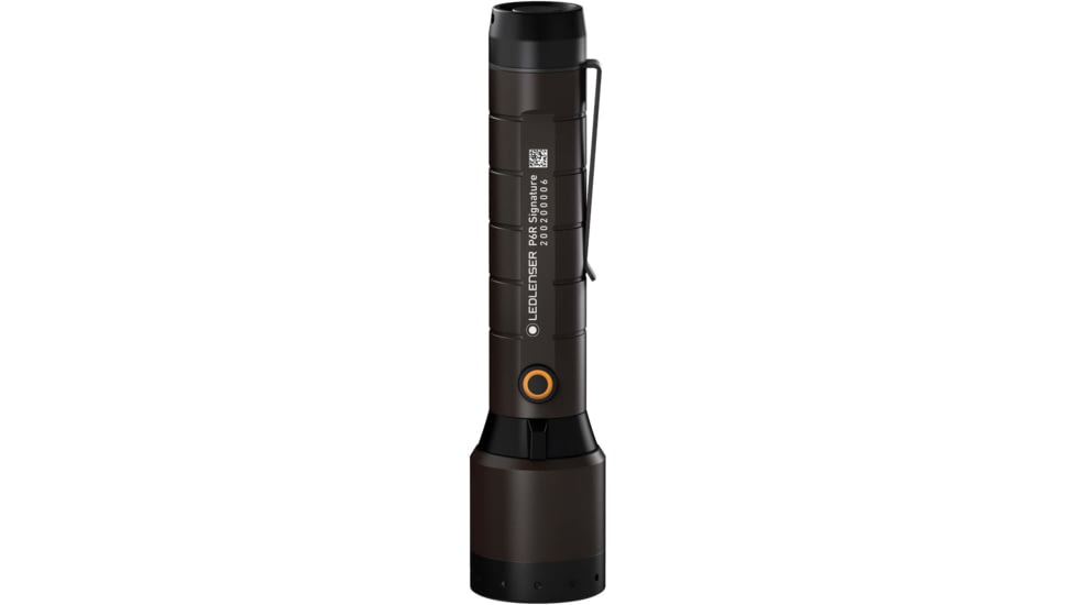 LED Lenser P6R Signature Flashlight, Li-ion 3.63V, Black, 880521