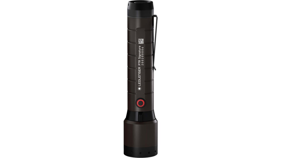 LED Lenser P7R Signature Flashlight, Li-ion 3.7V, Black, 880523