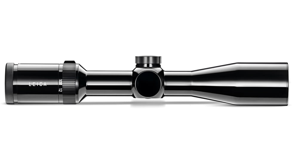 Leica 1.8-12x42i Fortis Glossy Riflescope, 30mm Tube, Second Focal Plane, L-4a, Black, 50058