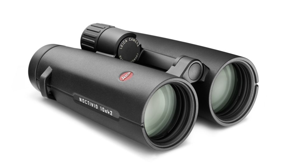 Leica 10x42 Noctivid Full Size Binoculars, Black, 40385