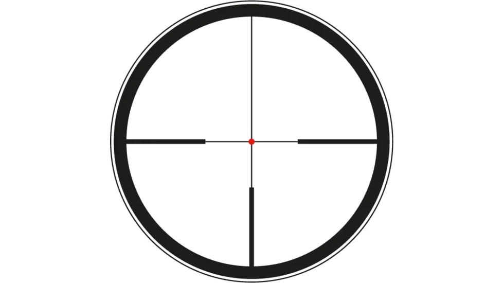 Leica 2-12x50i Fortis Glossy Riflescope, 30mm Tube, Second Focal Plane, L-4a, Black, 50062