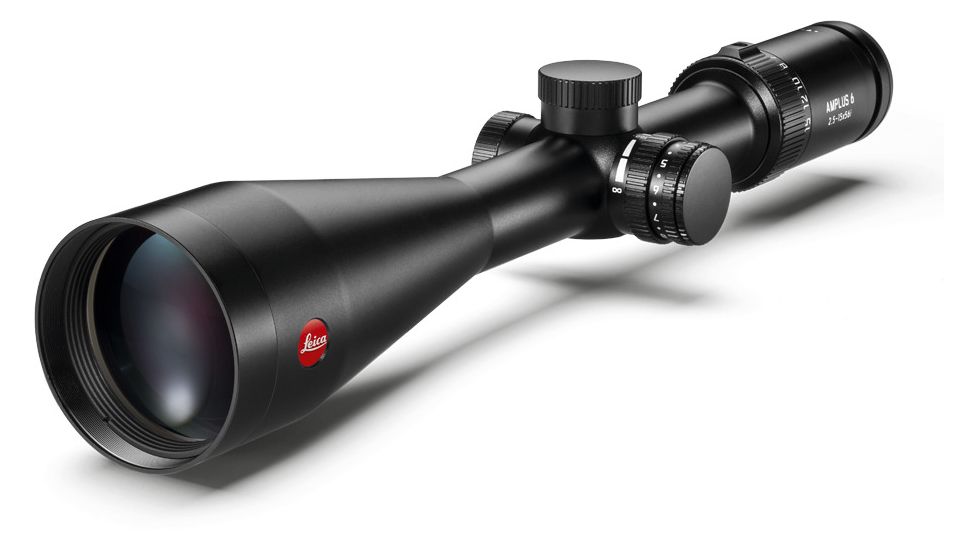Leica Amplus 6 2.5-15x56i Rifle Scope, Tube 30mm, SFP, 4A, Black, 50400