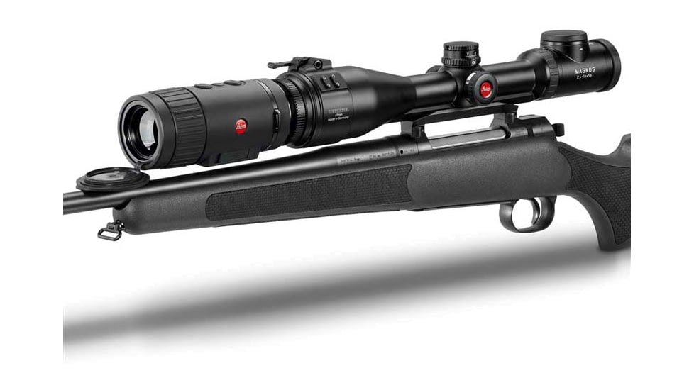 Leica Calonox Trinity Set w/3-18x44 Amplus 6 Rifle Scope, Black, 50505