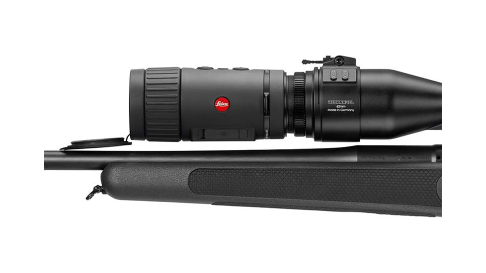 Leica Calonox Trinity Set w/3-18x44 Amplus 6 Rifle Scope, Black, 50505