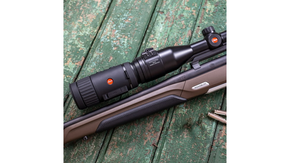 Leica Calonox Trinity Set w/3-18x44 Amplus 6 Rifle Scope, Black, 50505