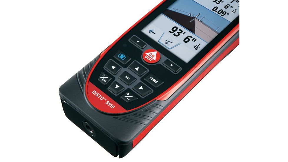 Leica Disto S910 Laser Distance Meter up to 984ft,Black/Red 808183