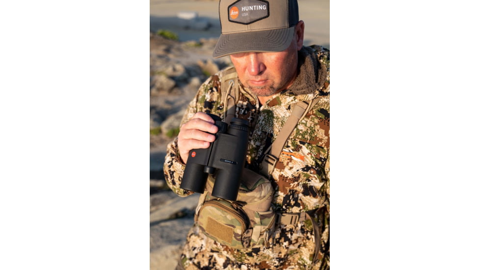 Leica Geovid R 10x42mm Rangefinder Binocular, LED, Black, 40812