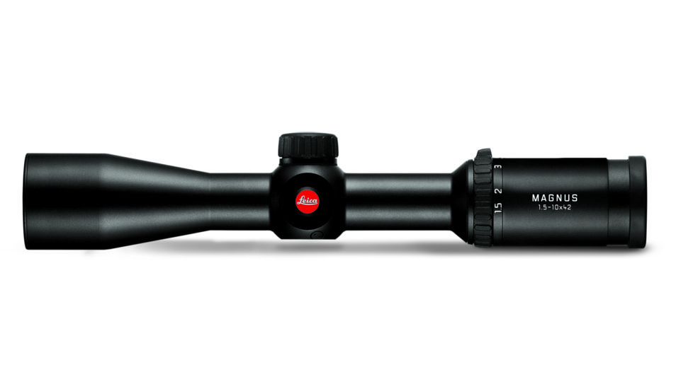Leica Magnus 1.5-10x42 mm Rifle Scope, w/L-Ballistic BDC Reticle, Black, 53403