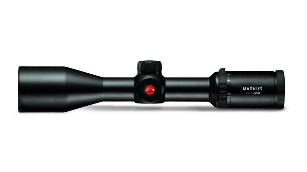 Leica Magnus 1.8-12x50 mm Rifle Scope, w/L-4A BDC Reticle, Black, 54203