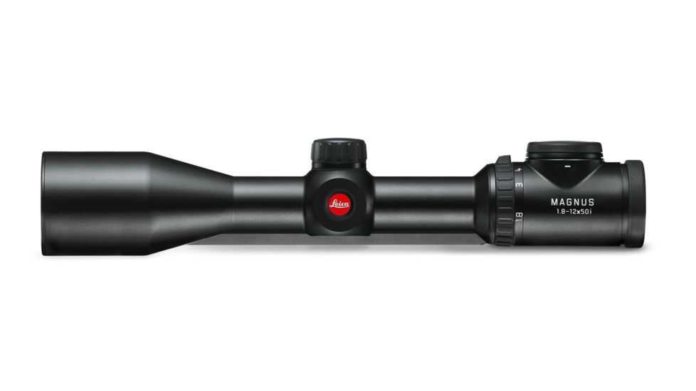 Leica Magnus i 1.8-12x50 Rifle Scope, L-Plex Reticle, Black, 53185