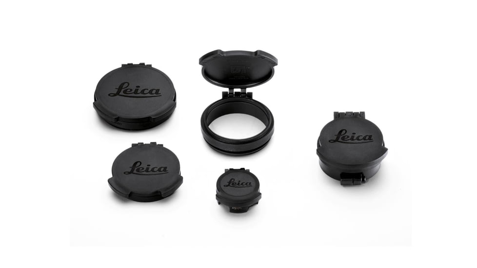 Leica Set Amplus 6 Flip Cover, Black, 24mm, 59063