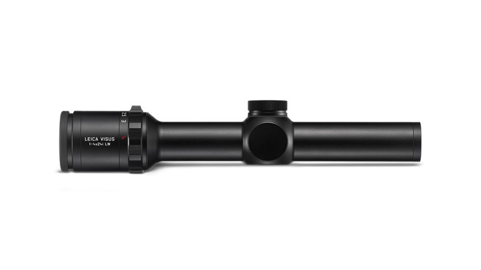 Leica Visus 1-4 x 24 mm i LW Rifle Scopes, w/L-4A Illuminated Dot Reticle, Matte Black, 55102